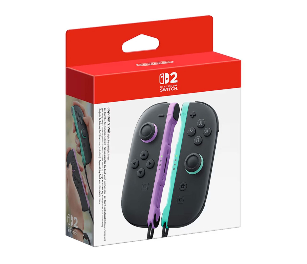 Nintendo Joy-Con 2 Pair Light Purple/Light Green - 1486832 - zdjęcie 5